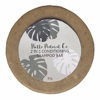 2 in 1 Natural Conditioning Shampoo Bar By HelloNaturalCo