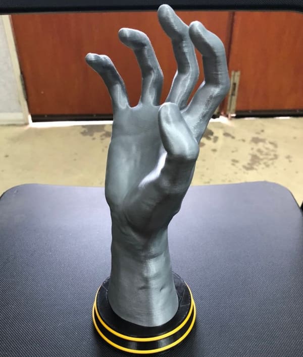 3D Printed Hand Model By My3D World