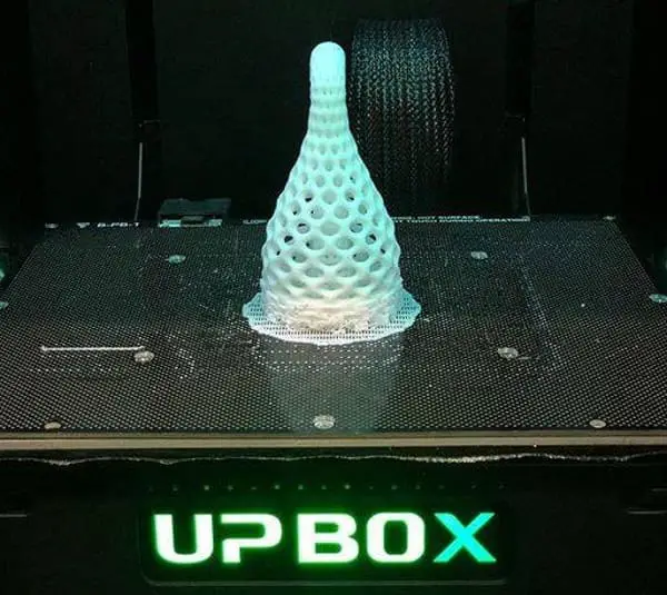 A Klein Bottle Without Support Printed By UP BOX+ (Inventadore) 