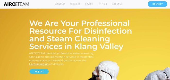 Airosteam Steam Cleaning Service