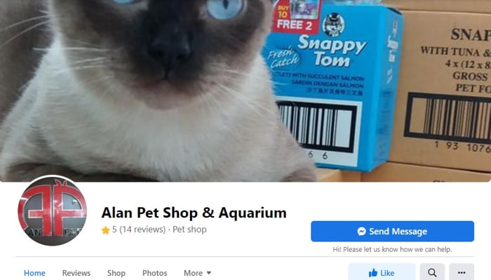 Alan Pet Shop & Aquarium - Facebook