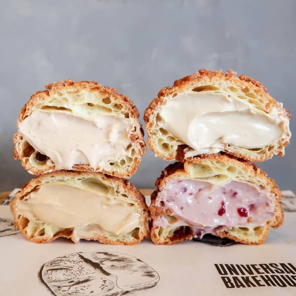 Assorted Cream Puff Flavors By Universal Bakehouse