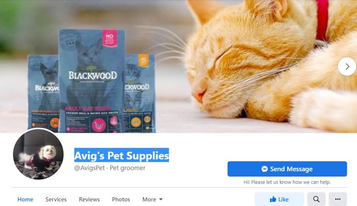 Avig's Pet Supplier - Facebook
