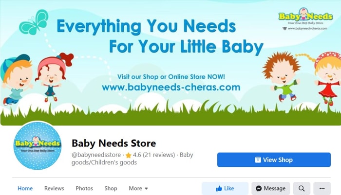 Baby Needs Store - Facebook