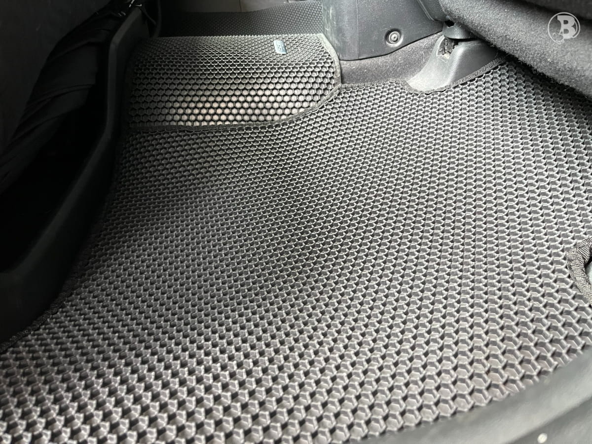 Back Row View Of The Kamatto Car Mat