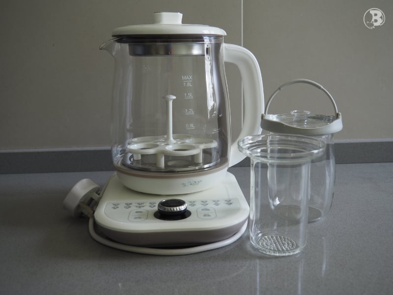 Bear Electric Kettle BHP-W18L And Accessories