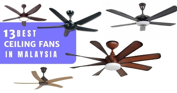 13 Best Ceiling Fans In Malaysia 2021, Best Ceiling Fan With Light And Remote Control