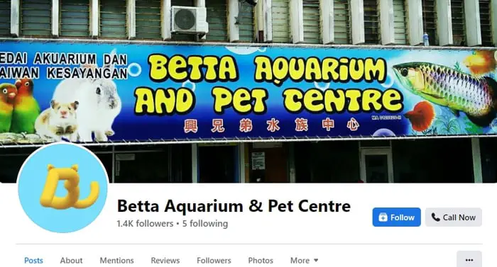 Betta Aquarium and Pet Center - Facebook