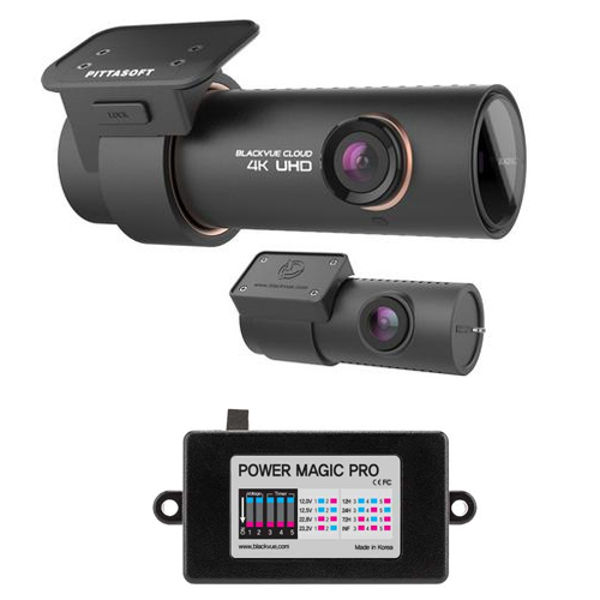 Blackvue DR900S-2CH 4K UHD Front Full HD Rear Dashcam With Power Magic Pro