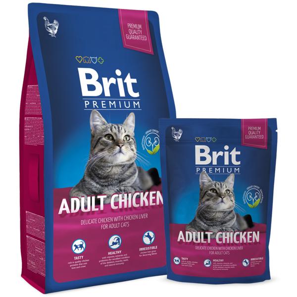 Makanan Kering Kucing Brit Premium Adult Chicken