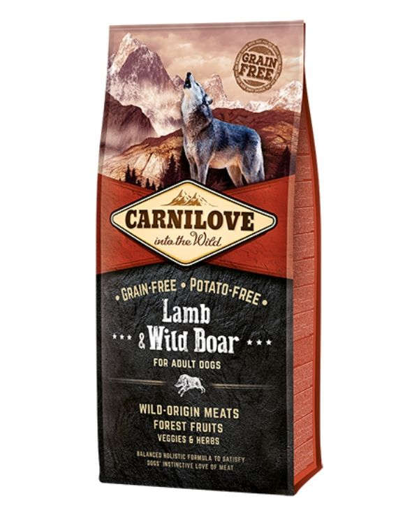 Carnilove Dog Lamb & Wild Boar Grain Free Dry Dog Food