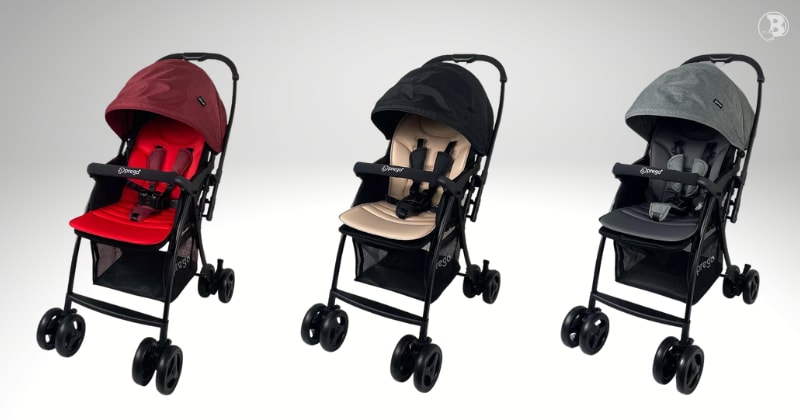 Prego Adonis One Hand Fold Baby Stroller - Pilihan Warna