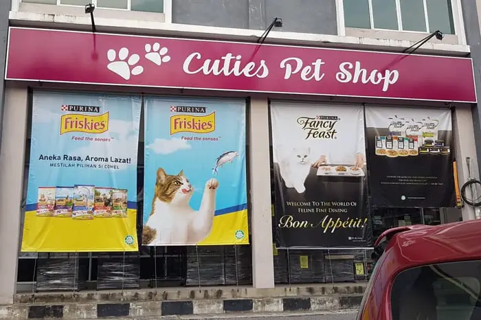 Cuties Pet Shop In Kuching
