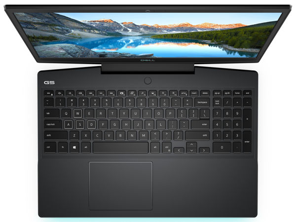 Dell G5 15 5500 Gaming Laptop - Keyboard View