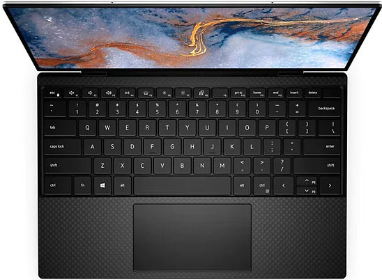 Laptop Dell XPS 13 9310 - Pandangan Atas
