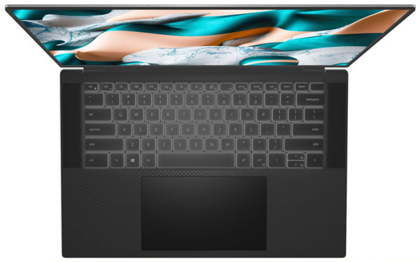 Dell XPS 15 9500 - Keyboard View