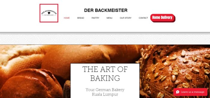 Der Backmeister (TTDI) - Your German Bakery - Website