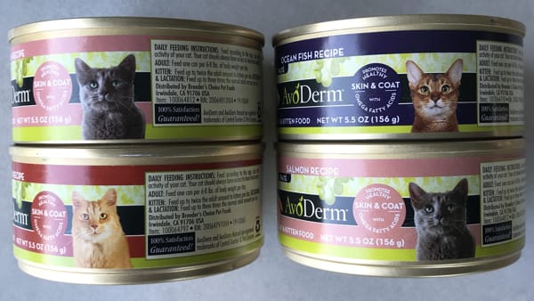 Different Flavors Of AvoDerm Cat Canned Food