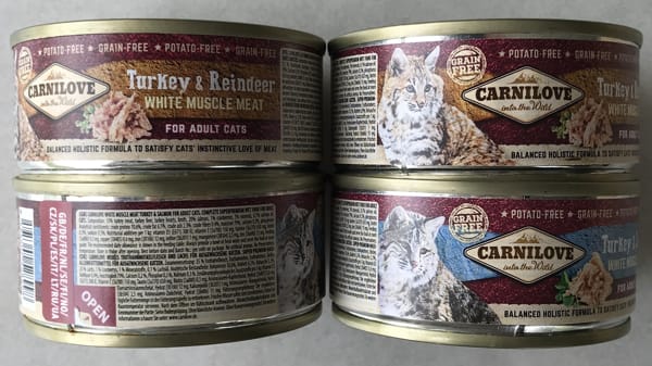 Different Flavors Of Carnilove White Muscle Meat Wet Cat Food