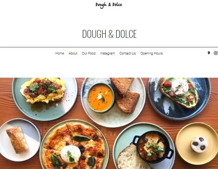 Dough & Dolce - Website