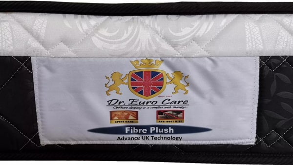 Dr. Euro Care Coconut Fibre Hybrid Synthetic Latex Fibre Plush Mattress