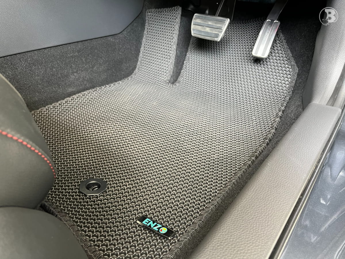 Driver Side Of The ENZO Car Mat (Civic FE)