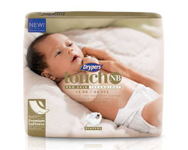 Drypers Touch Diapers For Newborn