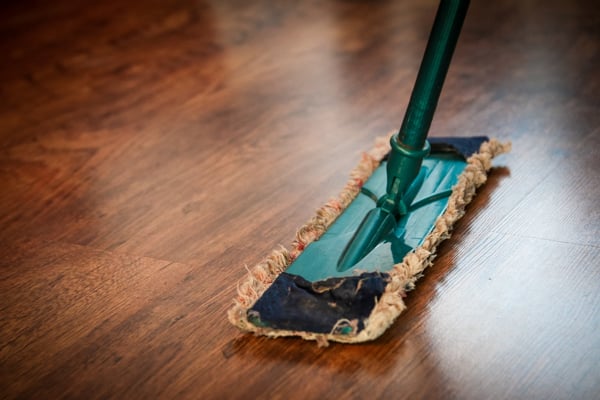Dust Mop On Hardwood Floors