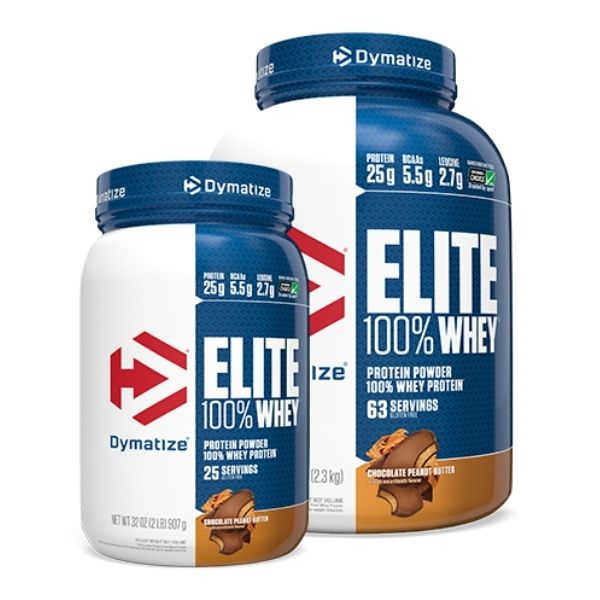 Dymatize Nutrition Elite 100% Whey Protein Powder