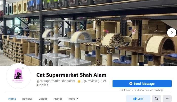 Facebook Cover Of Cat Supermarket Shah Alam, Sekyen 15 - Facebook