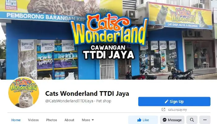 Facebook Cover Of Cats Wonderland TTDI Jaya - Facebook