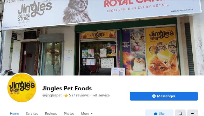 Facebook Cover Of Jingles Pet Foods - Facebook