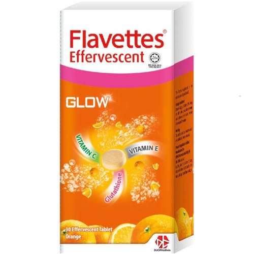 Flavettes Effervescent Glow Vitamin C