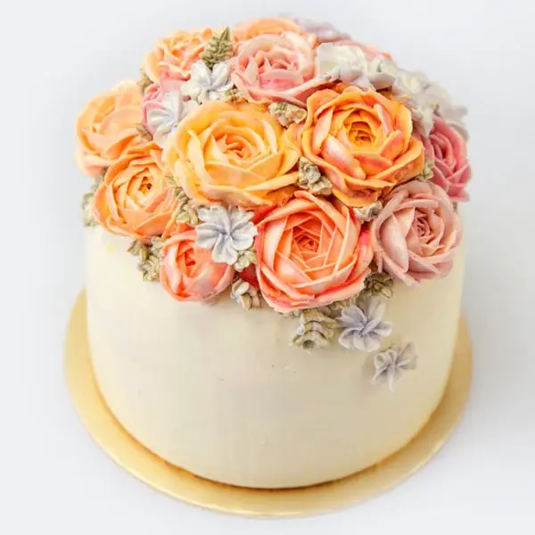 Floral Cake by Delectable