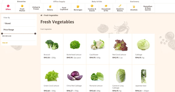 Fresh Vegetables For Sale On Redtick