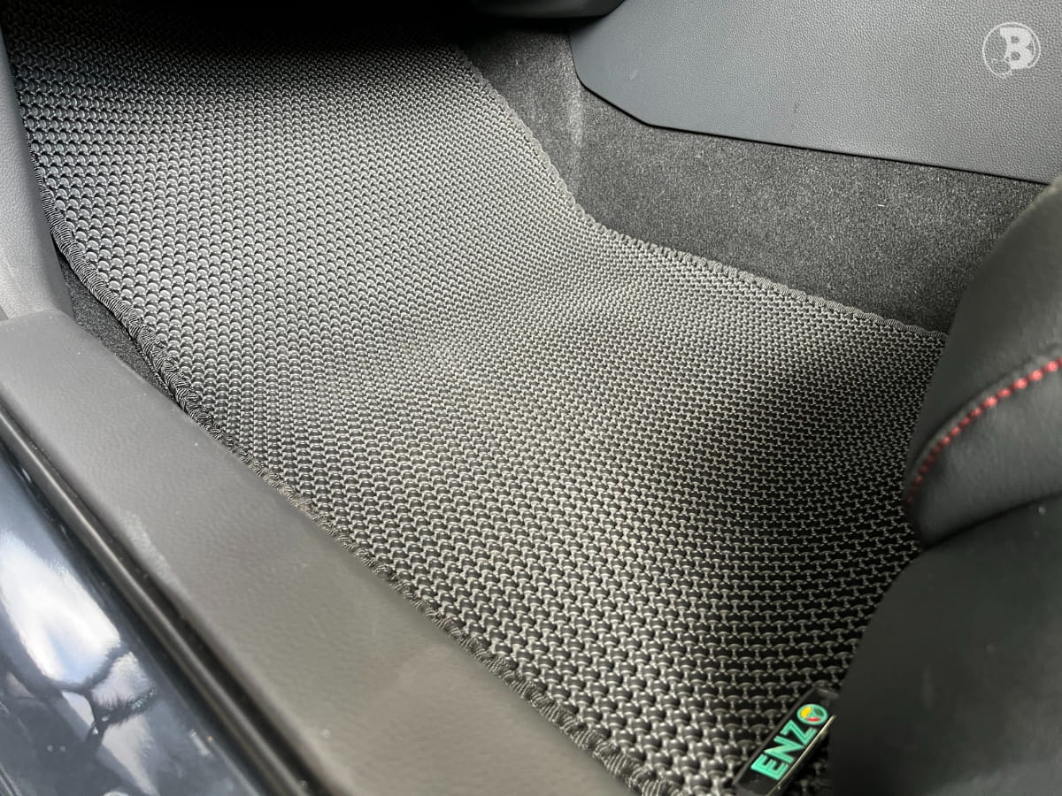 Front Passenger Side Of The ENZO Car Mat