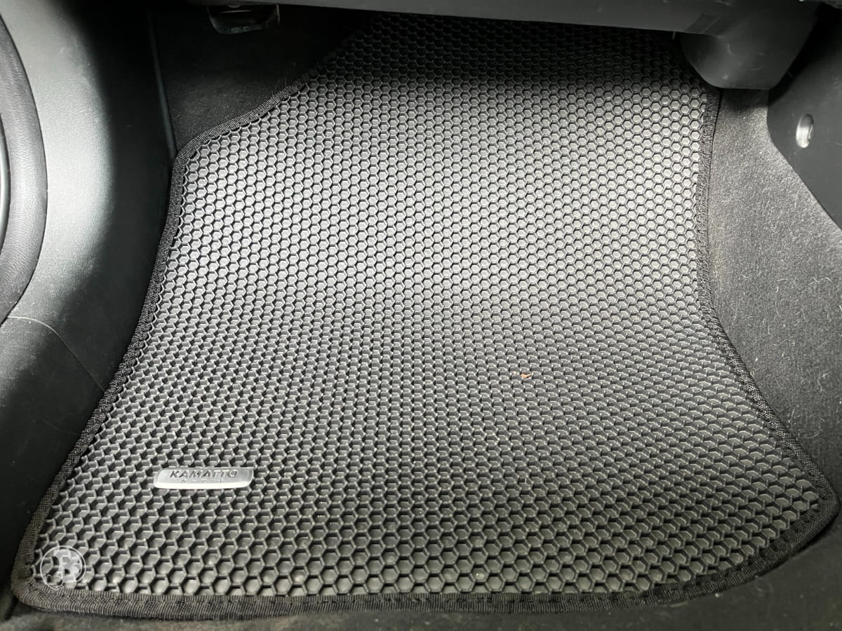 Front Passenger Side Of The Kamatto Car Mat