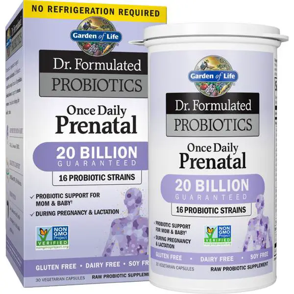 Garden Of Life Dr. Formulated Probiotics Once Daily Prenatal