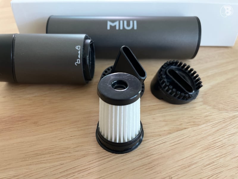 HEPA Filter Of The MIUI Portable Hand Vacuum Cleaner