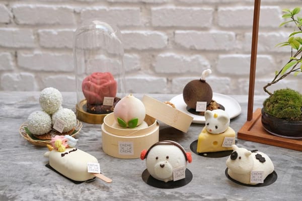 Handcrafted Miniature Ice Cream Dessert Art Pieces By Creme De La Creme
