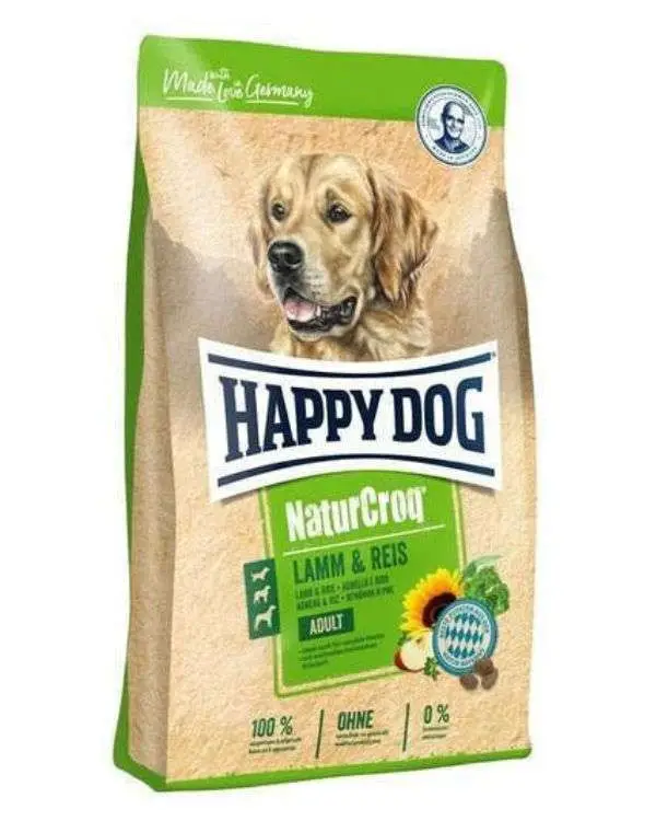 Happy Dog Natur Croq Adult Lamb And Rice Dry Dog Food