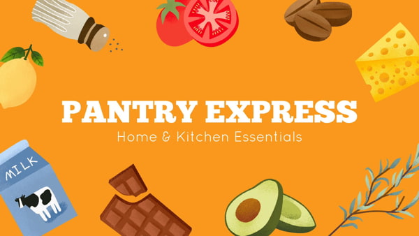 Homepage For Pantry Express