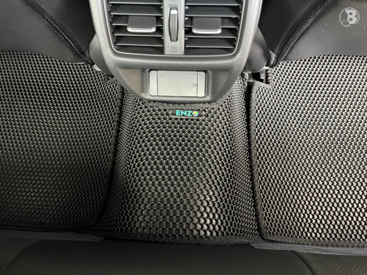 How The ENZO Car Mats At The Back Passenger Seat Of A Honda Civic FE