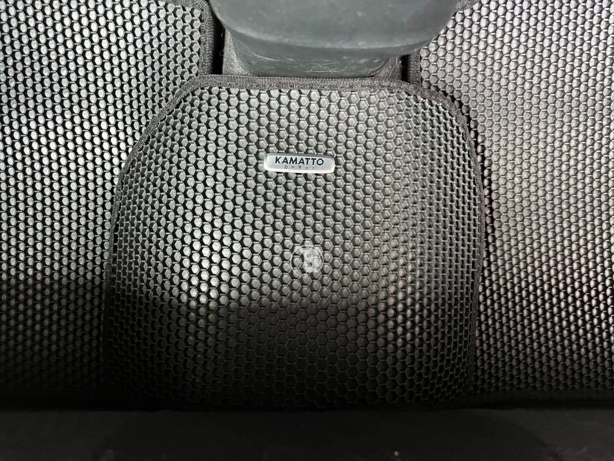 How The Kamatto Car Mats Fit At The Back Passenger Seat Of A Honda City TMO