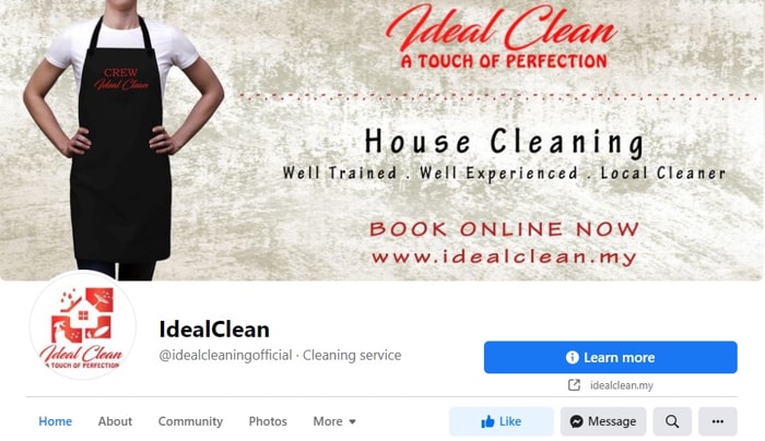 Ideal Clean - Facebook