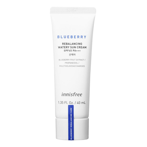 Innisfree Blueberry Rebalancing Watery Sun Cream SPF 45
