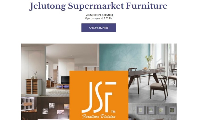 Jelutong Supermarket Furniture - Website