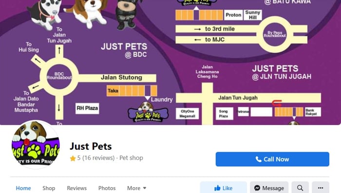 Just Pets @ Batu Kawa - Facebook