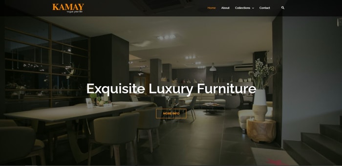 Kamay Furniture - Website