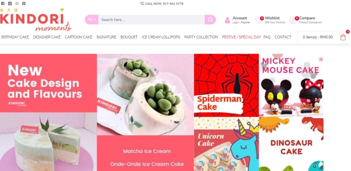 Kindori Ice Cream Birthday Cake_Online Cake Delivery Service - Website